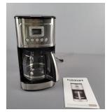 Cuisinart Stainless & Black Coffee Maker
