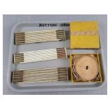 4x The Bid Folding Ruler & Replacement Tape