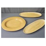 3x The Bid Pottery Barn Platters