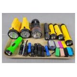 Large Assortment Flashlights