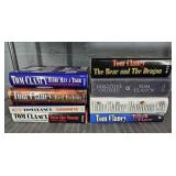 8x The Bid Tom Clancy Books