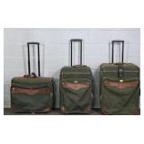 3 Pc Orvis Battenkill High End Luggage Set