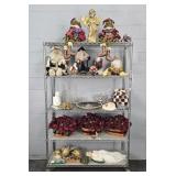 Christmas Decor Lot - Rack Not Included