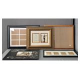 Lot Of 5 Assorted Picture Frames