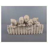 Vintage 'hanging Out' Sculpture Replica