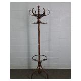 Vintage Rotating Bentwood Coat/hat Rack