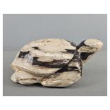 Hand Carved Turtle Stone Sculpture