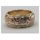 Two Tone Ring Sz 6.5