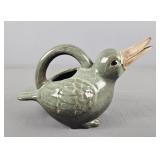 Glazed Duck Watering Pitcher