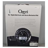 Ozeri Digital Bath Scale W/ Elec./mechanical Dial