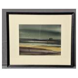 Signed Humphreys Coastal Landscape Water Color