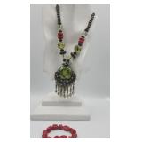 New Ethnic Style Bohemian Necklace And Bracelet