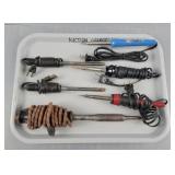 Lot Of Assorted Stanley & More Soldering Irons