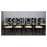 10x The Bid Pottery Barn Wood Dining Chairs