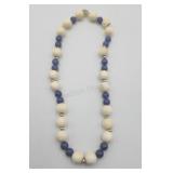 14k Yellow Gold Spacer Bead And Clasp 17in