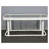 Winston Patio High End Aluminum & Glass Table