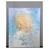 Large Abstract Painting On Canvas