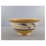 19th-century Yellow Ware Mixing Bowl