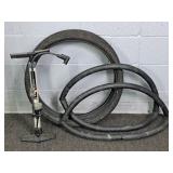 26" Bicycle Tires + Tubes + Inflator