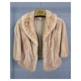 Leon Ritter Furs Vintage Tan Colored Mink Coat