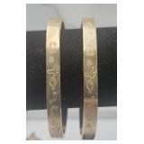 2 X Bid 10kp Handcrafted By C. D. M. Cuff