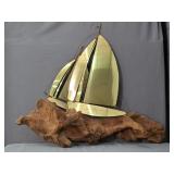 Brass Art Sail Boats On Driftwood Decor