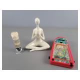 3 Pc Yoga Figure Power Rangers Game & Candle