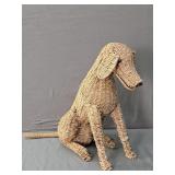 Natural Wicker Dog Decor