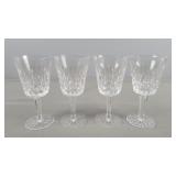 4x The Bid Waterford Crystal Stemware