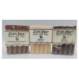 3 Zum Goats Milk Soaps- Amber- Almond -