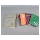 Lot Of 5 High School Yearbooks Early 1950