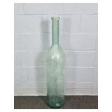 40" Tall Heavy Glass Vase