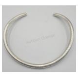 Sterling Silver 53.0g Choker Necklace Unmarked