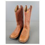 Old West Ladies Leather Boots Size 7