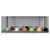 11x The Bid Fiesta Cup & Saucer
