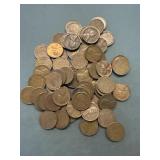 Lot Of 70 Assorted Old Wheat Cents
