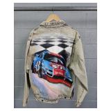 Richard Petty Painted Jean Jacket Sign/numbered