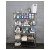 Bathroom Items And Cleaning Lot-rack Not Included