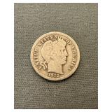 1912 Barber Silver Dime