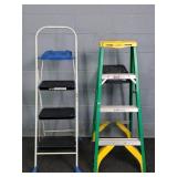 2x The Bid 4 Ft Folding Utility Ladders