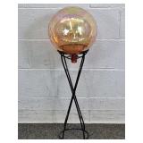 Decorative Glass Garden Gazing Ball W/ Stand