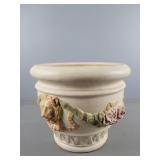 Large Weller Roma Jardiniere W/ Lions Heads