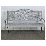 Cast Aluminum Patio Bench