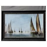 Fontaine Golden Sails Print