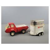 Vintage Tonka Stables Truck And Trailer Set
