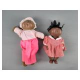 2x The Bid Vintage Cabbage Patch Kid Dolls