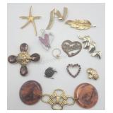Brooches Pins And More Some Signed Comes With