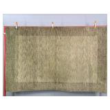 Obeetee Handmade 100% Wool Pile Accent Rug