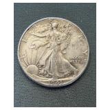 1941 Walking Liberty Silver Half Dollar