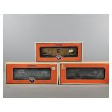3x The Bid Lionel Rolling Stock
